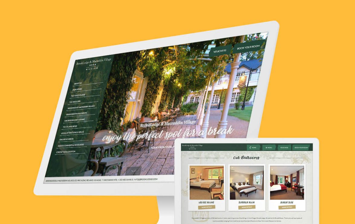 brooklodge web design